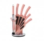 Комплект кухненски н о ж о в е 8 в 1 с въртяща се стойка Cheffinger за подредена кухня, снимка 7