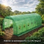 Градинска оранжерия тип свод – Пълен комплект или Резервен найлон (различни размери), снимка 11