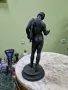 Стара страхотна антикварна френска бронзова фигура статуетка , снимка 6