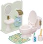 Sylvanian Families - 5740 Комплект тоалетна за куклена къща за малки деца, снимка 1