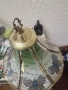 Винтидж витражна лампа тип Tiffany, снимка 2