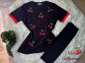 Дамски комплекти с черешки Два цвята , снимка 2