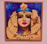 Картина "Клеопатра" върху органичен памук, снимка 1 - Картини - 45513670
