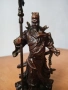 Метална статуетка древен пълководец, снимка 2