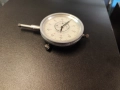 Индикаторен часовник от 0 до 10мм. Точност 0,01мм. В отлично състояние., снимка 6