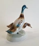 Порцеланова фигурка на две патки - Zsolnay, Унгария от 20те години, снимка 5