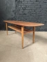 Маса за кафе от тиково дърво и дъб от Børge Mogensen за Fredericia Stolefabrik, 1950 г., снимка 3