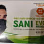 Трислойна хипоалергенна маска Sani Evo 3 - 22 броя, снимка 4