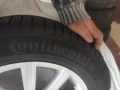 Джанти със зимни гуми в отлично състояние за Фолксваген / VW 16"с гуми Continental, снимка 7