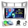 Android радио с тъчскрийн за Toyota Yaris / Vizi (2005–2011) – 4GB RAM / 128GB, снимка 2