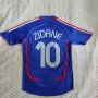 France x # Zidane 06/07 Home Shirt, S