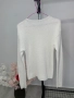 Бял пуловер универсален размер , снимка 11