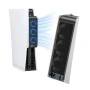 KIWIHOME PS5 вентилатор за охлаждане с LED, автоматична скорост, USB 3.0 хъбове НОВ, снимка 1