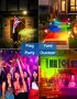 4 броя RGB градински прожектори, електрически, дистанционно, LED външни ландшафтни прожектори, снимка 6