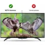 Цифрова HDTV вътрешна антена за безплатна телевизия която поддържа 720p, 1080i, 1080p и HD канали, снимка 2