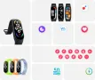 Смарт гривнa XIAOMI MI BAND 7 BLACK 1.62 ", ПУЛСОМЕР, снимка 2