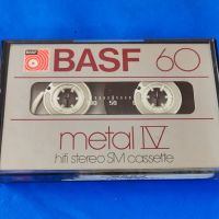 Касетка basf 60 metal position, снимка 1 - Аудио касети - 45465144
