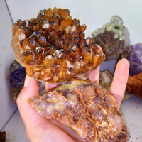 лот колекция минерали от България друза Кварц аметист кристали яспис галенит азурит ахат халцедон , снимка 12 - Колекции - 44986418