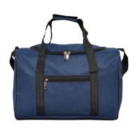 Пътна чанта за Ръчен багаж 40 х 28 х 20 см – Тъмно Синя/ Черна / Червена, снимка 6 - Куфари - 40852687