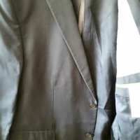 Елегантно мъжко сако Andrews-ХХЛ-наситено черно, снимка 4 - Сака - 43744720