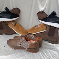 мъжки обувки от естествена кожа DANIEL HECHTER® MEN´S LEATHER LOW SHOES - COGNAC BROWN, N- 43 - 44, снимка 10 - Ежедневни обувки - 45543297