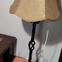 винтидж лампион ковано желязо, снимка 2 - Настолни лампи - 45749431