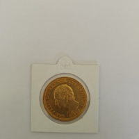 80 лири 1826 година,кралство Сардиния, злато 25.80 гр., проба 900/1000 (21.60 карата), снимка 5 - Нумизматика и бонистика - 45021045