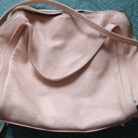 Дамска розова чанта от естествена кожа, снимка 4 - Чанти - 45918248