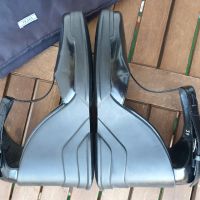 Prada сандали на платформа 39 естествена кожа, снимка 3 - Дамски обувки на ток - 45155122