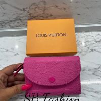 Louis Vuitton розово портмоне реплика, снимка 6 - Портфейли, портмонета - 45885567