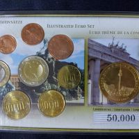 Германия 2004 - 2010 - Евро сет , 8 монети + възпоменателен медал Кулата в Берлин, снимка 1 - Нумизматика и бонистика - 45525889