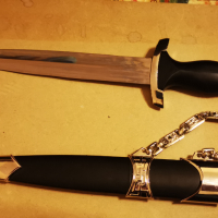 Немски кортик, нож сс реплика , снимка 5 - Антикварни и старинни предмети - 44989475