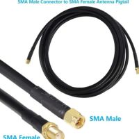 GEMEK коаксиален 25 фута SMA мъжки към SMA женски кабел /, снимка 7 - Друга електроника - 45790525