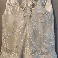 Булчинска, сватбена рокля XS-S, снимка 6 - Сватбени рокли - 45040346