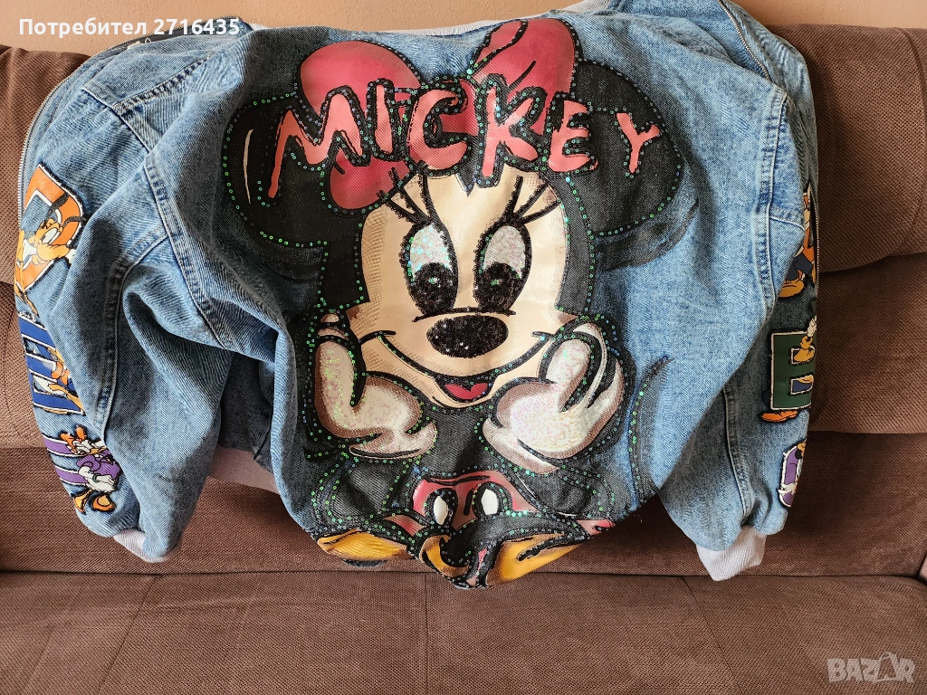 Дамско яке Мики Маус, снимка 1