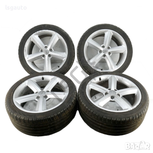 Алуминиеви джанти 5x112 с гуми R18 AUDI A4 (B8) 2008-2015 ID:148922, снимка 1