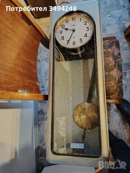 Стар електрически индустриален часовник , снимка 1
