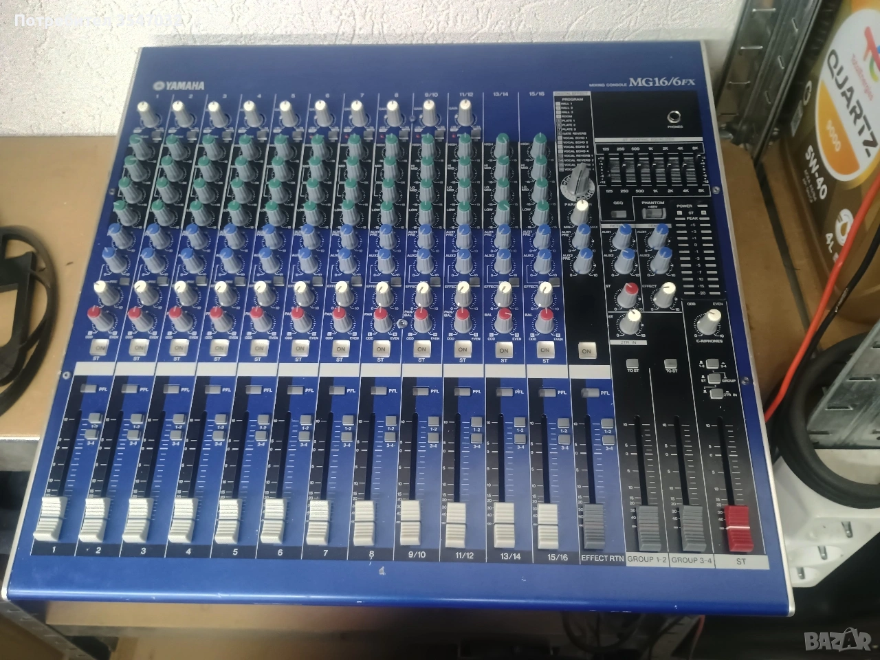 Пулт YAMAHA MG16 6FX, снимка 1