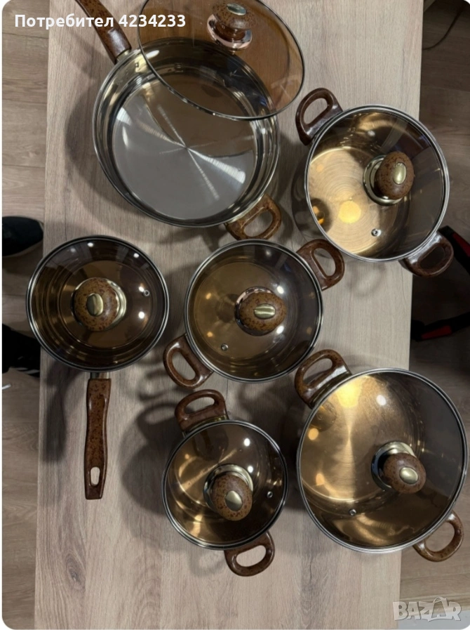 Комплект тенджери , снимка 1