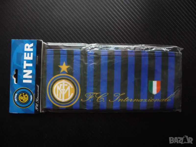 Несесер Интер футболен отбор Италия шампион фенове любители , снимка 1