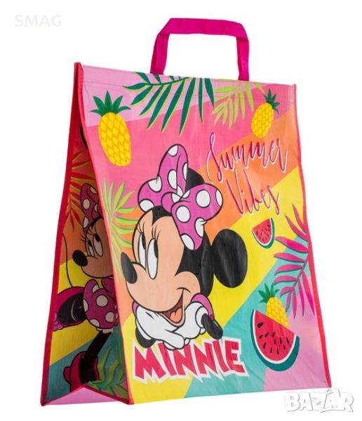 PP Многофункционална чанта Pink Minnie Pineapple Watermelon Summer Vibes 50x20x49cm, снимка 1