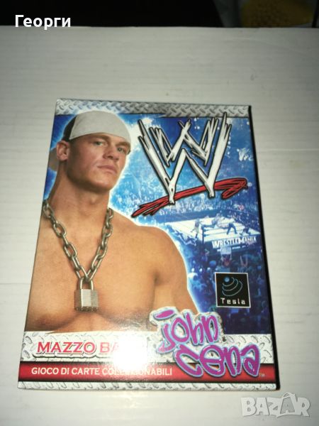 Карти на John Cena (2004) от Италия. Джон Цена? :), снимка 1