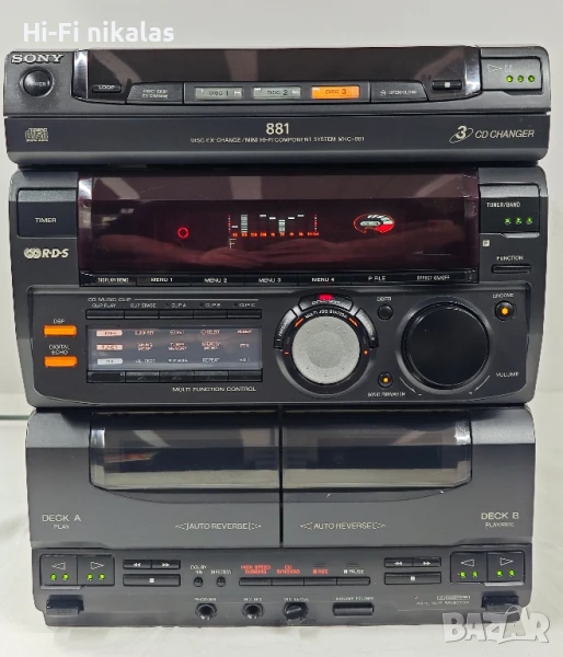 стерео уредба аудио система SONY HCD-H881, снимка 1