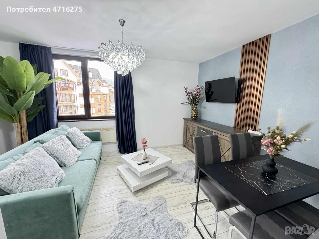 Продава се луксозен двустаен апартамент в Банско, снимка 1