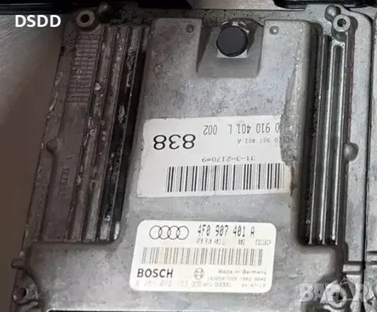 Компютър двигател / ECU 4F0907401A 0281012153 за AUDI A6 4F C6 3.0 TDI, снимка 1