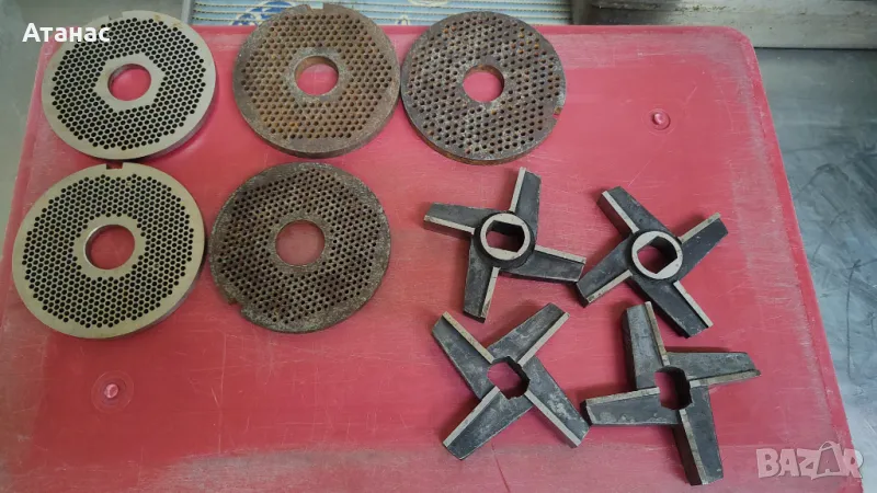 Решетки и ножове за месомелачка 130 мм, снимка 1