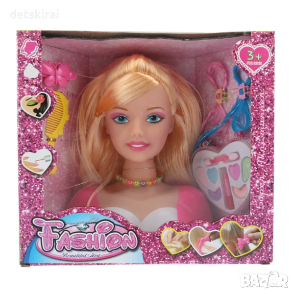 Кукла за прически и гримиране, снимка 1