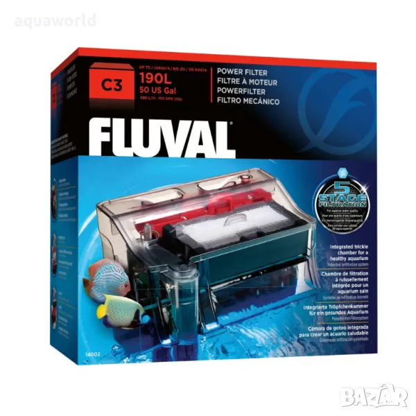 "Безплатна доставка " Окачен филтър Fluval Power filter C3, снимка 1