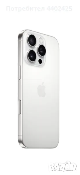 iPhone 16 pro 1 tb white +mod, снимка 1