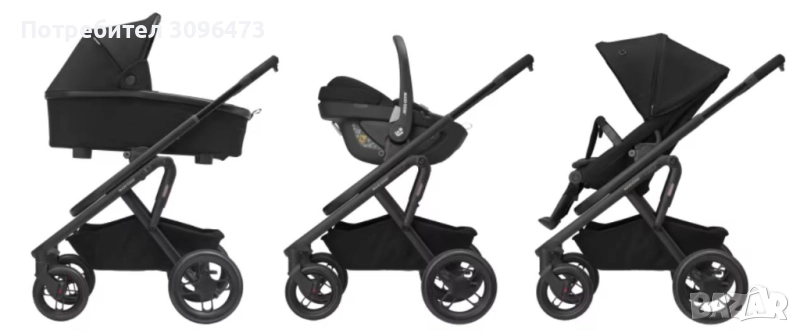 Продавам нова количка Maxi Cosi Lila XP 3в1 + подараръци и аксесоари, снимка 1